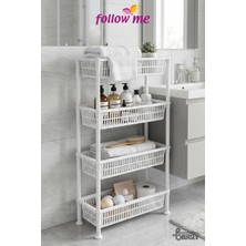 Follow Me Slim Nostalji Sebzelik Beyaz -FM515801beyaz
