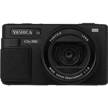 Yashica City 300 Siyah Dijital Fotoğraf Makinesi