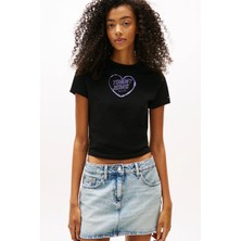 Tommy Jeans Kadın Tişört DW0DW21390