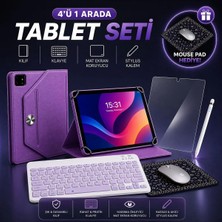 Jolita Casper Pad M10 Pro 12,2" Uyumlu 4’lü Tablet Seti Klavye + Kılıf + Kalem