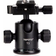 Andoer Tefoto T3 Kamera Tripod Top Kafa Ballhead T1101