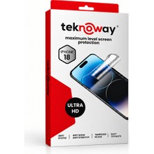 Teknoway iPhone Antistatik Ekran Koruyucu 18 Serisi