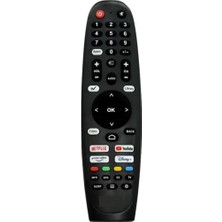 Herz Onvo ile Uyumlu Model 40VL80F2F Smart LED Tv Kumanda-Mikrofonsuz