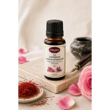 Gülçehre Yörem Afyon Hakiki Isparta Gül Suyu Ile Demlenmiş Saf Zaferan Safran Mürekkebi | 20ML.