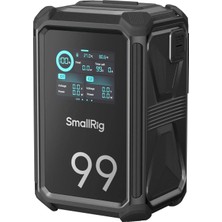 Smallrig 4984 X99 X-Touch Smart Üçlü Korumalı 1,5 M  Düşmeye Dayanıklı IP54 Su Geçirmez / Toz Geçirmez) V-Mount Batarya