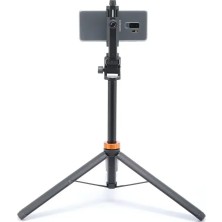 Kingjoy M080 Telefon Tutacakli Uzaktan Kumandali Selfie Tripod