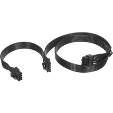 Alfais 4292 Pci-E 8 Pin Ekran Kartı Power Güç Çoklayıcı Y Kablosu Sata 2 Uyumlu Yüksek Performans