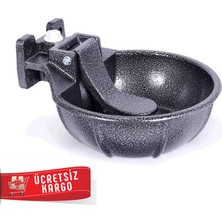 Besimarket 2.5 Litre Döküm Otomatik Hayvan Suluğu Sağlam Malzeme ile Hayvanlar İçin Uygun Tasarım