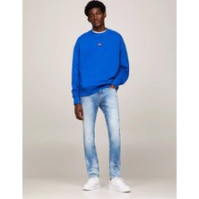 Tommy Hilfiger Erkek Mavi Tommy Hilfiger Scanton Slım Mavi Erkek Slim Fit Kot Pantolon