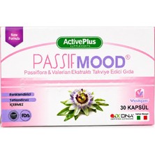 Passif Mood Passiflora ve Kediotu Ekstraktı Takviye Edici Gıda 30 Kapsül