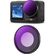 K&f Concept  Nano-X Nd8 (3 Stop)  Djı Osmo Action 4 / 5  Filtre