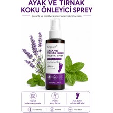 Bepure Ayak ve Tırnak Koku Önleyici Bakım Spreyi 100 ml