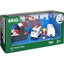 Brio ABR33510 Uzaktan Kumandalı Yolcu Treni 4 Parça Eğlenceli Oyun 3 Yaş ve Üzeri İçin Güvenli Kullanım