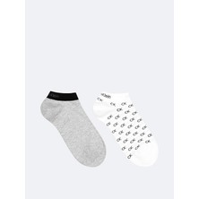 Calvin Klein Erkek Çok Renkli Calvin Klein Ck Men Sneaker 2p Al 2li Çorap Set
