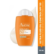 Avene Ultra Fluid Oil Control SPF 50 Yağlı Ciltler için Güneş Kremi 50 ml