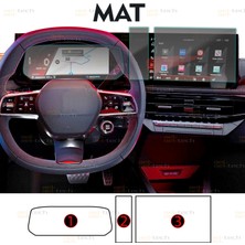 Ael-Tech Renault Clio Evolition Plus Uyumlu Mat Dijital Gösterge,mat Navigasyon ve Orta Panel 9h Nano Koruyucu 3lü Set 2026-2027