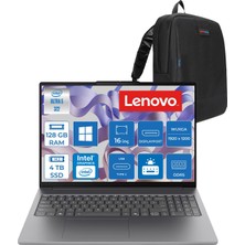 Lenovo Ideapad Slim 5 16IPH11 Intel Core™ Ultra 5 322 Aı 128GB Ddr5 4tb SSD 16" Wuxga (1920X1200) OLED 300NITS 100% Dcı-P3 WIN11HOME Bilgisayar 83S6003TTRH40+ZETTAÇANTA