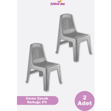 Ceren Çocuk Koltuğu 2 Adet (Gri)