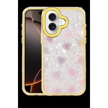 Dorasan Apple iPhone 16 Lumi Desenli Kapak - Sarı