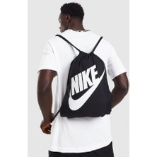 Nike Sportswear Herıtage Drawstring 13LT  Unisex Siyah Sırt Çantası