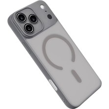 Uravas Store Mey Ithalat®   iPhone 17 Pro Max Jota Lensli Magsafe Kapak - Titan Gri