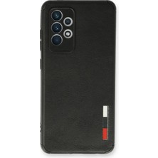 Cotton Soft Samsung Galaxy A73 5g Kılıf Loop Deri Silikon - Siyah