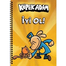 Akademi Çocuk Köpek Adam Çizgili Defter Iyi Ol