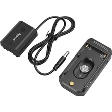 Smallrig 4341 Np-F Pil Montaj Plakası Kiti NP-FZ100 Sahte Pil Güç Kablosu  Ile