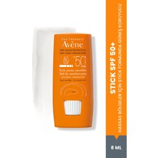 Avene Stick Güneş Kremi SPF 50+ Hassas Bölgeler için Yüksek Koruma Sağlayan Güneş Koruyucu 8 gr