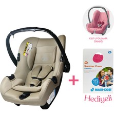 Connect Trn Bebek Oto Koltuğu Sand Grup 0+ | Maxi-Cabriofix Yazlık Havlu Kılıf Hediye Pembe