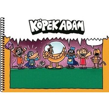 Akademi Çocuk Köpek Adam Resim Defteri Çocuk 2