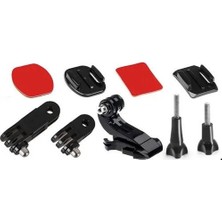 Oem Marka GP11 Aksiyon Kameraları Için Kask Bağlantı Aparatı Seti (K2)