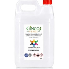 Gingo Enginar Yaprak Ekstresi (Sıvı) 5 Litre
