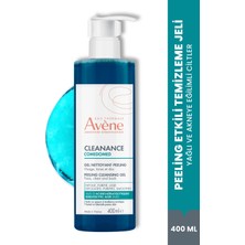 Avene Cleanance Comedomed Laktik ve Süksinik Asit İçeren Arındırıcı, Peeling Etkili Temizleme Jeli 400 ml