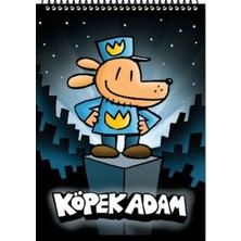Akademi Çocuk Köpek Adam Not Defteri Spiralli