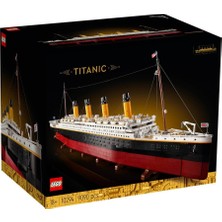 LEGO Icons Titanik 10294 Yapım Seti 9090 Parça ile Dünyaca Ünlü Geminin Büyüleyici Modeli