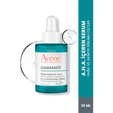 Avene Cleanance Peeling Etkili Laktik Asit ve Süksinik Asit İçeren Cilt Kusurlarına Karşı AHA Serum 30 ml