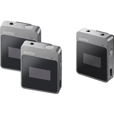 Godox Movelink M2 Kablosuz Ikili Mikrofon Kiti