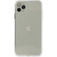 Cotton Soft Apple iPhone 11 Pro Kılıf Fly Lens Silikon - Şeffaf