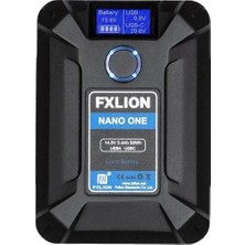 Fxlion Nano One 50WH 14.8V Ultra-Compact V-Mount Pil