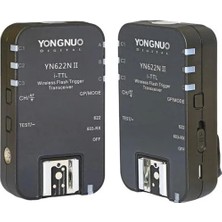 Yongnuo YN622N I-Tll Tetikleyici Nikon Uyumlu (Çifli)
