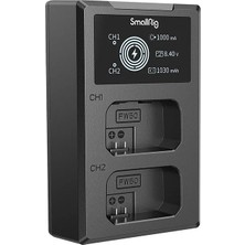 Smallrig 4081 NP-FW50  Çiftli Şarj Cihazı