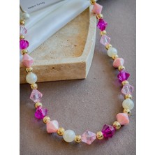 Dore Collection Pinterest Model Renkli Boncuk Kolye
