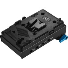 Andoer D6325 V Montaj V-Kilit Pil Plakası Adaptörü