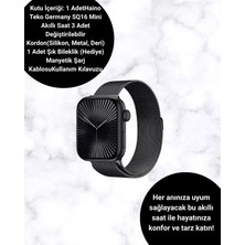 Cm Store Akıllı Saat Sq-16 Mini Series 10 | Unisex Tasarım Sağlık ve Spor Takibi