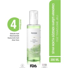 Zaroza & Yüz Temizleme Jeli Glycolic Asit&niacinamide&hyaluronic 200 ml