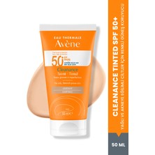 Avene Cleanance SPF 50+ Yağlı ve Akneye Eğilimli Ciltler için Yüksek Korumalı Renkli Güneş Kremi 50 ml