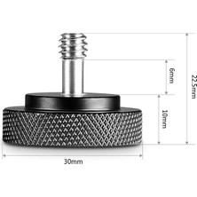 Smallrig 1089 1/4'' Başparmak Vidası (1 Adet)