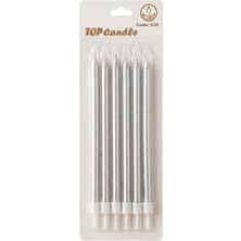 Arenes Top Candle  Pasta Mumu 6 Adet – Doğum Günü ve Parti Kutlama Seti No:5