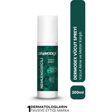 TTO Dermodex Nemlendirici Ve Akneye Eğilimli Ciltler İçin Vücut Spreyi 200 ml